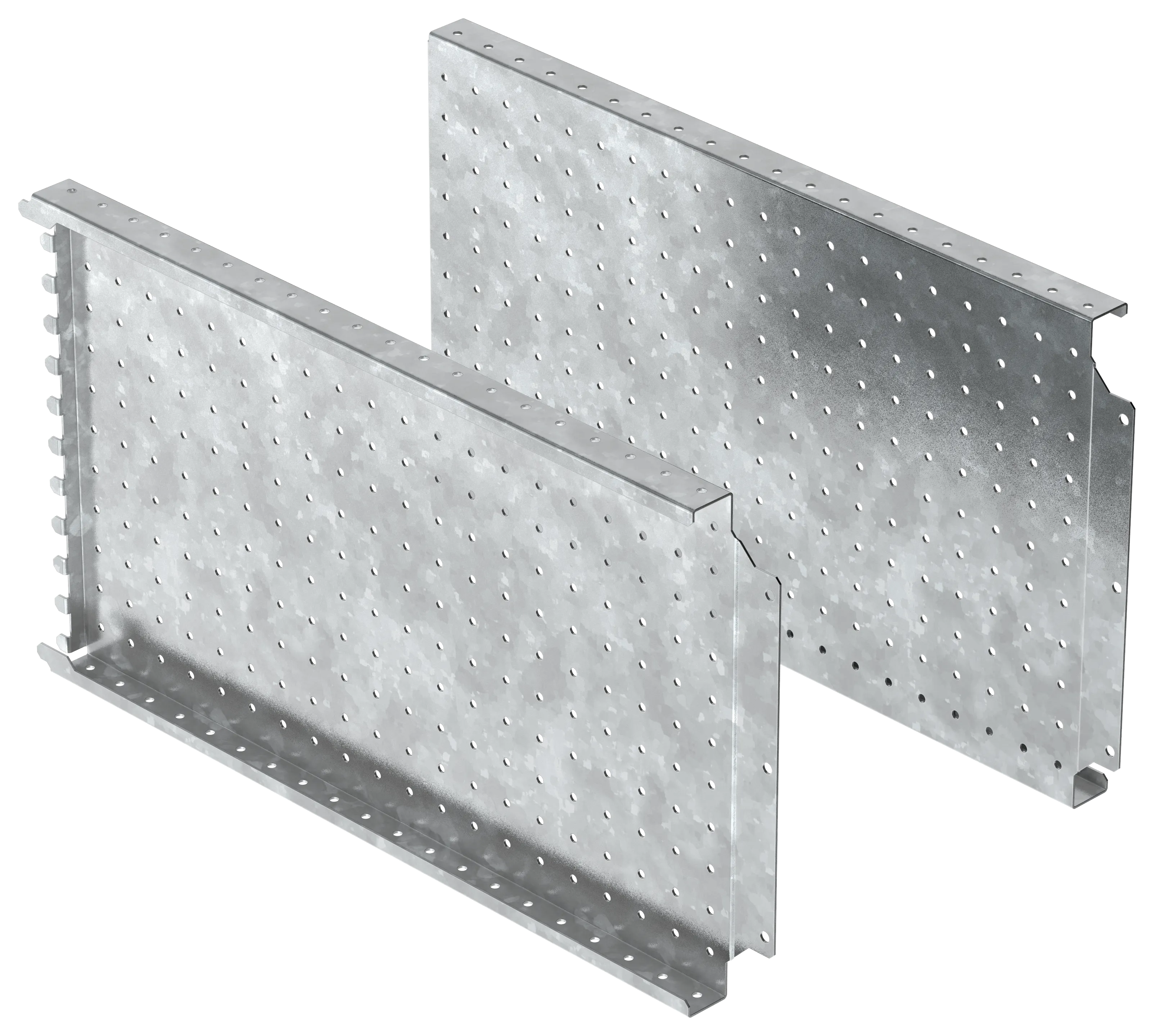 FORMAT Панель монтажная боковая перфорированная 300х600мм (2шт/упак) IEK FO-00-MPSP-030-060