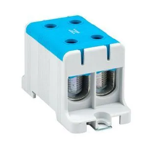 Клемма двойная КСВ 16-95 синяя EKF plc-kvs2-16-95-blue