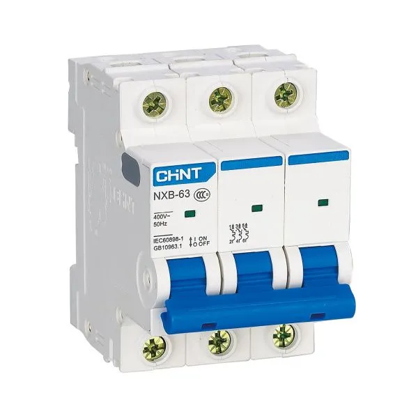 Авт. выкл. NXB-63S 3P 25А 4,5кА х-ка C (R)