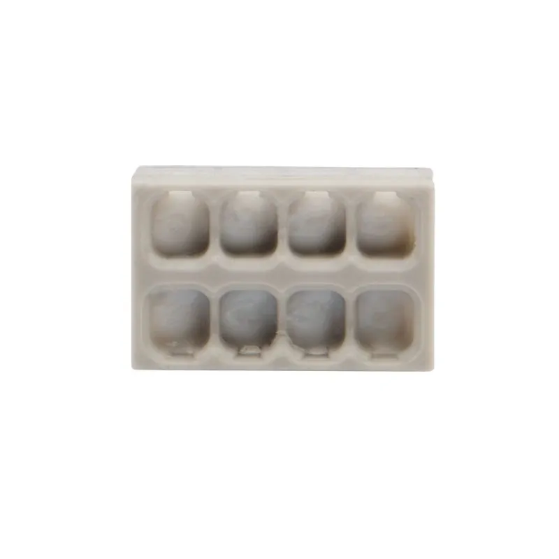 Экспресс-клемма с пастой REXANT СМК 2273-248, 8-проводная 0.5-2.5 мм², прозрачная (50 шт./уп.) - Фото 3