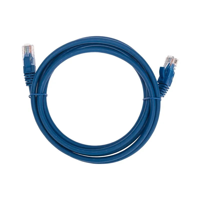 Патч-корд U/UTP, CAT 6, RJ45-RJ45, 26AWG, LSZH, синий, 2м REXANT