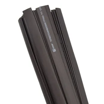 ТУТ нг 60/30 черная в отрезках по 1м EKF