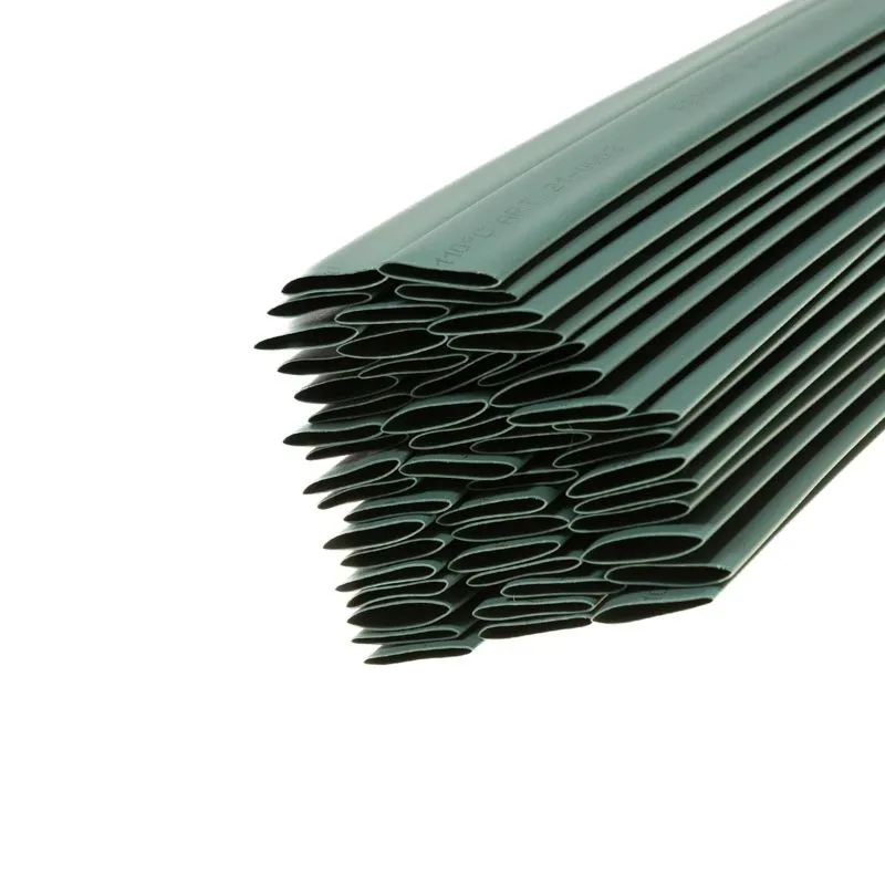 Трубка термоусаживаемая ТУТ нг 10,0/5,0мм, зеленая, упаковка 50 шт. по 1м REXANT - Фото 4