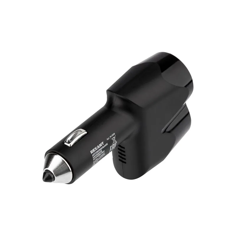 Автозарядка в прикуриватель REXANT АЗУ 2хUSB+гнездо, 12-24V, 5V,1 000mA - Фото 5