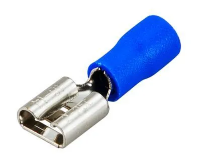 Клемма плоская изолированная РПи-м 2.5-(6.3)/РпИм 2-250 гнездо 6.6 мм 1.5-2.5 мм² REXANT 08-0433