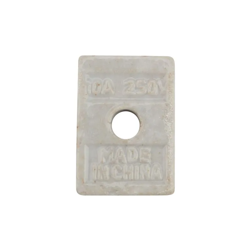 Клемма керамическая винтовая КВ 4 мм² 2 пары контактов с крепежным отверстием (100 шт./уп.) REXANT - Фото 4