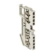 Колодка клеммная пружинная ST-2.5 28А 4 вывода серая EKF plc-jxb-st-2.5-4