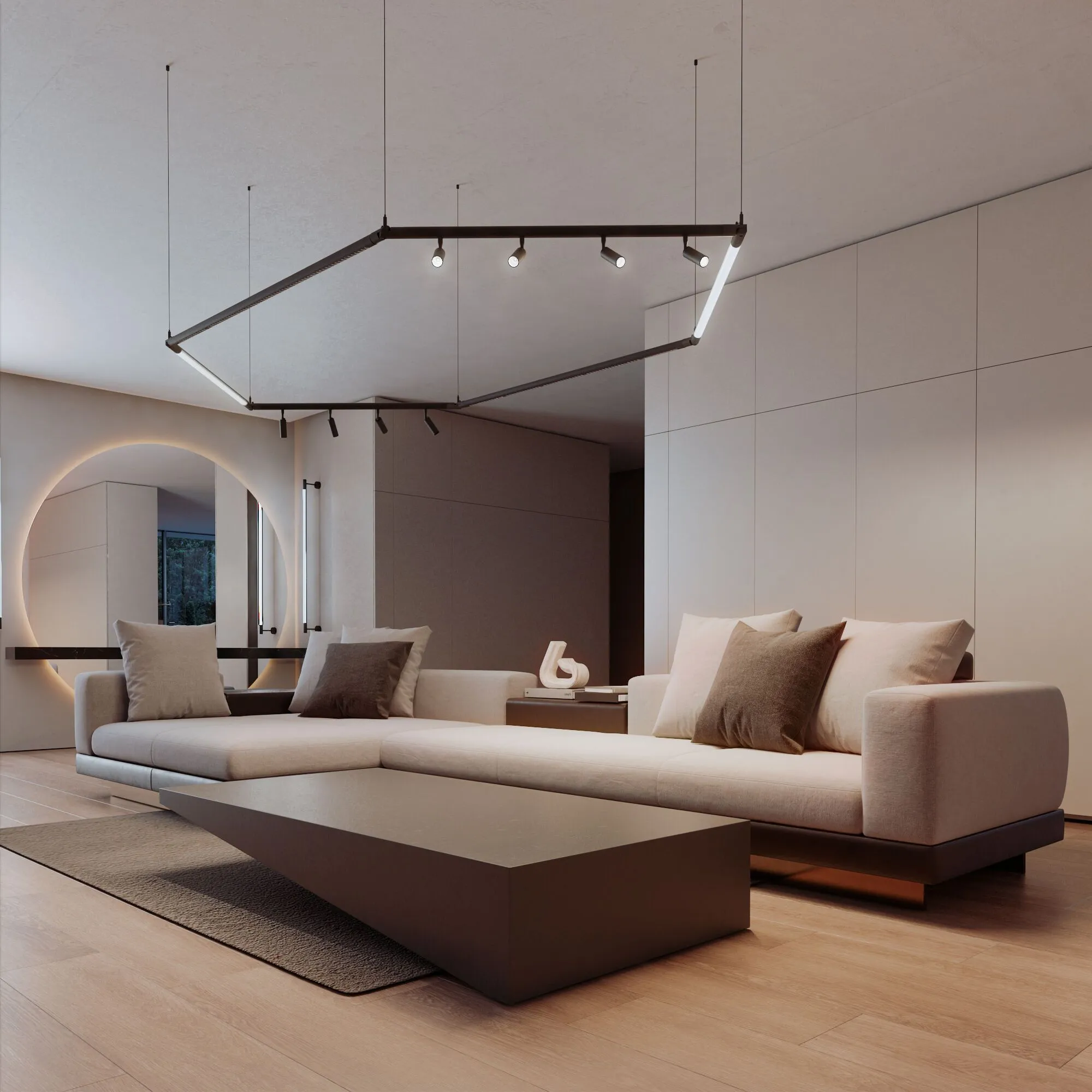 Module System Набор подвеса угловой с питанием (черный) - Фото 6