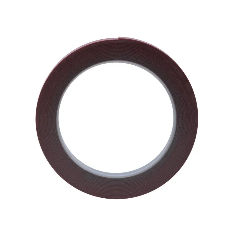 Двухсторонний скотч REXANT, серый, на HBA акриловой основе, 9 мм, ролик 5 м - Фото 2