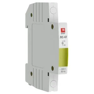 Лампа сигнальная ЛС-47 (желтая) EKF PROxima mdla-47-y-pro