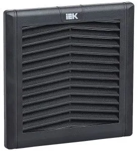 Фильтр с решеткой для вентилятора ВФИ 65-105м3/час черный IEK YVR10D-EF-065-55-K02