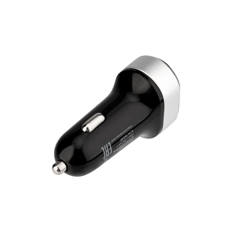 Автозарядка в прикуриватель REXANT АЗУ USB-A+USB-C, 3.1 A черная - Фото 5