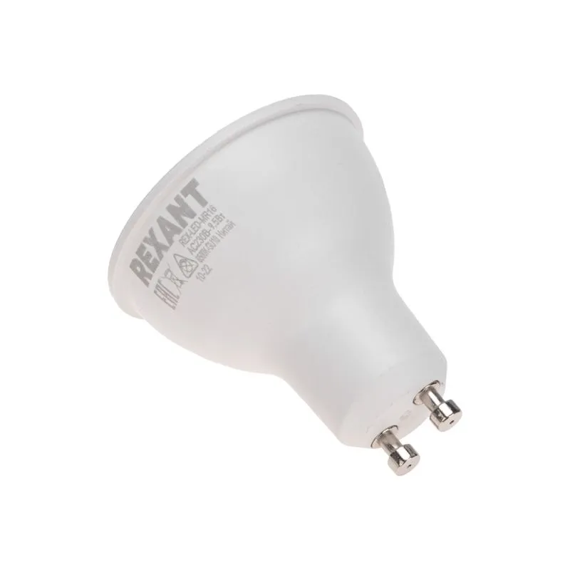 Лампа светодиодная Рефлектор 9,5Вт 808Лм GU10 6500K холодный свет REXANT - Фото 3