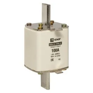 Плавкая вставка ППН-37 400/100А габарит 2 EKF fus-37/400/100