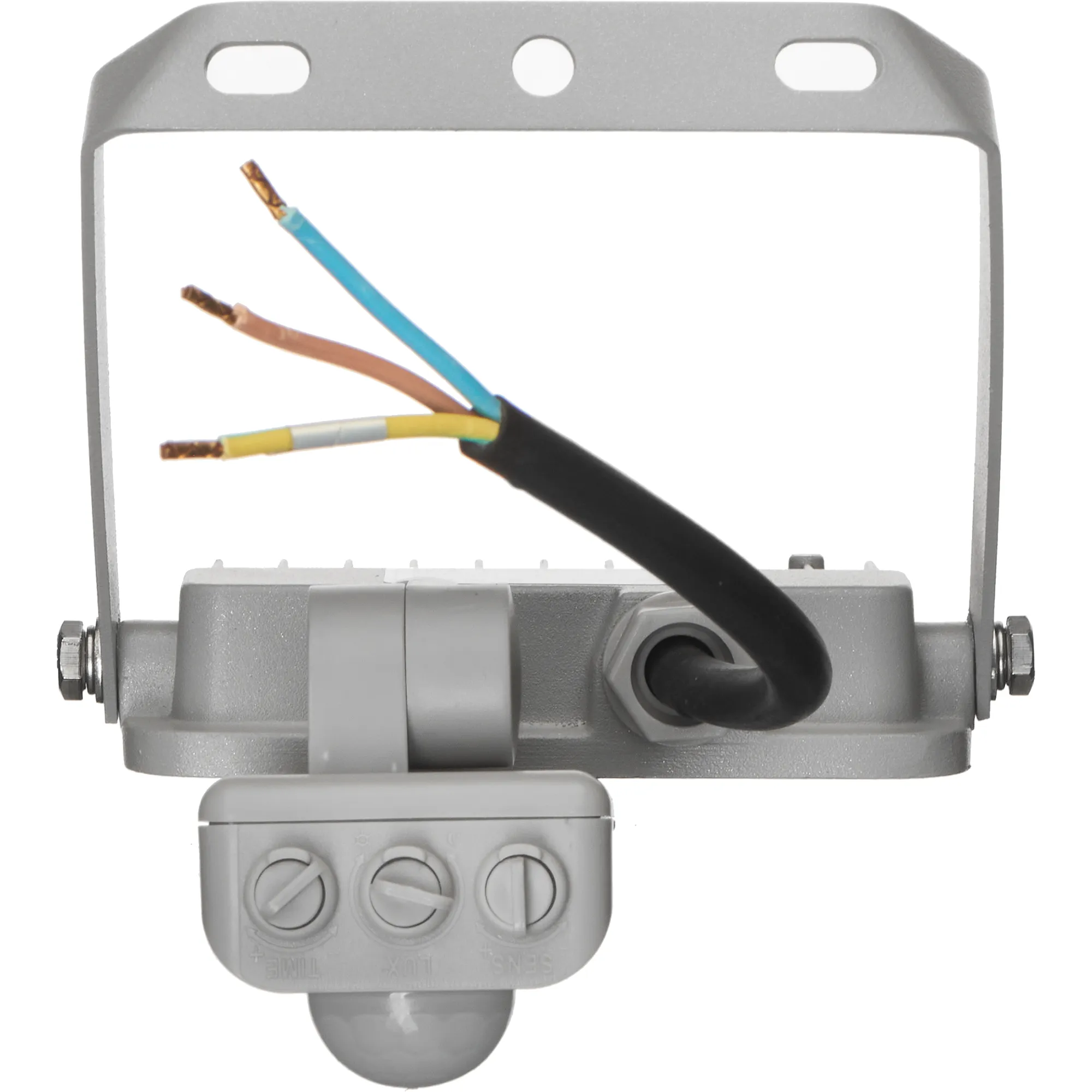 Прожектор светодиодный СДО 07-10Д с датчиком движения IP54 серый IEK - Фото 6