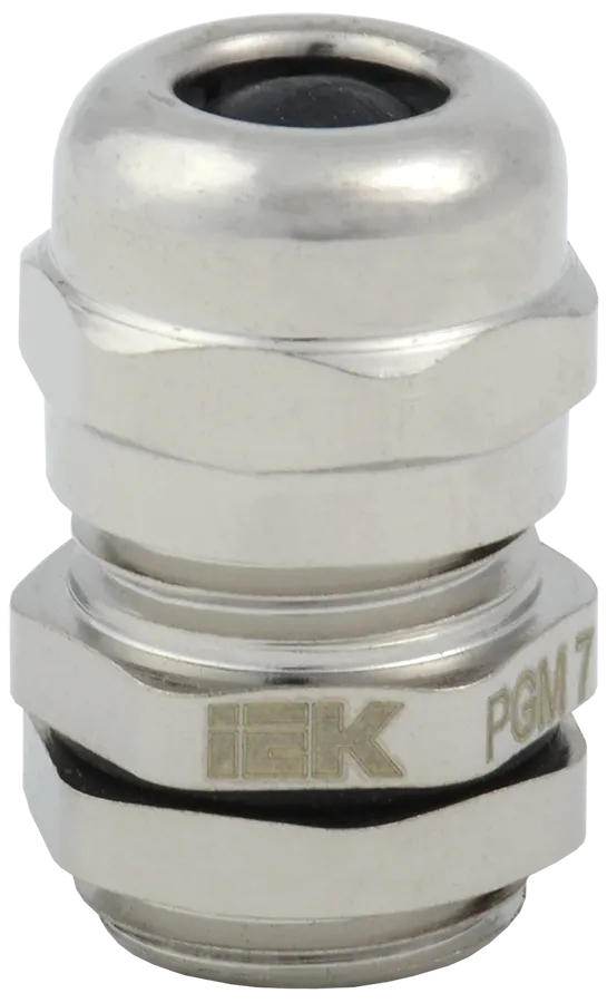 Сальник PGM 7 металлический диаметр проводника 3-6мм IP68 IEK