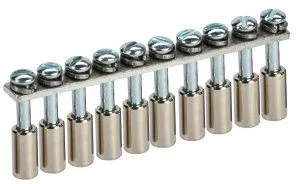 Перемычка в сборе для колодки клеммной CTS 2,5мм2 10PIN IEK YCT10-00-K03-002-A-10P