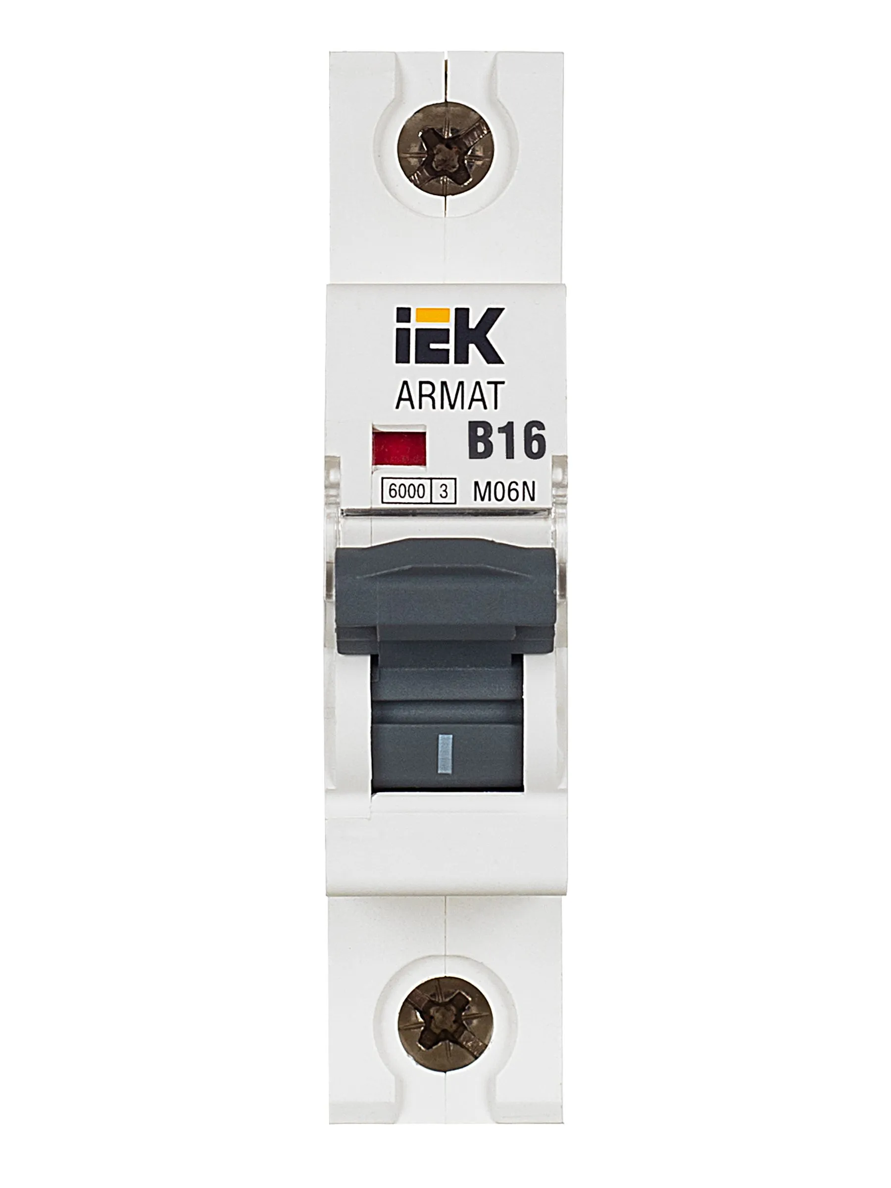 ARMAT Автоматический выключатель M06N 1P B 16А IEK - Фото 3