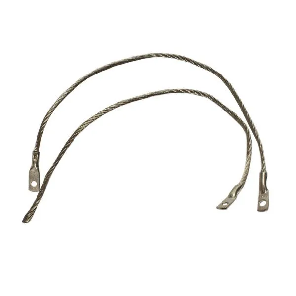 Проводник заземляющий  П-750 S=6 мм (с двумя након.) ЗЭТАРУС - Фото 2