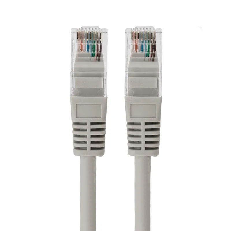 Шнур коммутационный, патч-корд U/UTP RJ45-RJ45, CAT 5e, LSZH серый, 3м REXANT - Фото 4