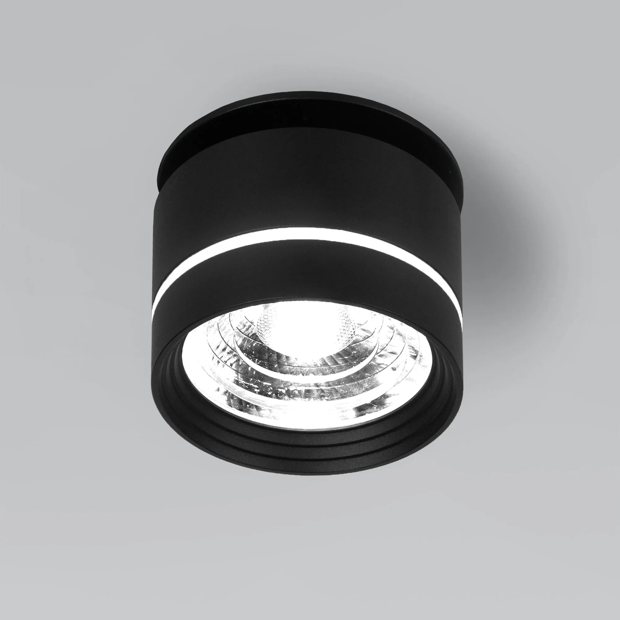 Встраиваемый светодиодный светильник 8W 4200K чёрный 25035/LED Elektrostandard - Фото 2