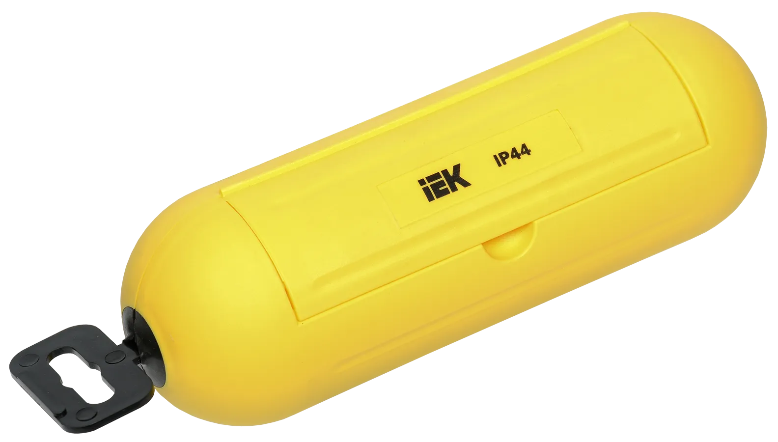 Бокс для защиты кабельного соединения IP44 желтый IEK