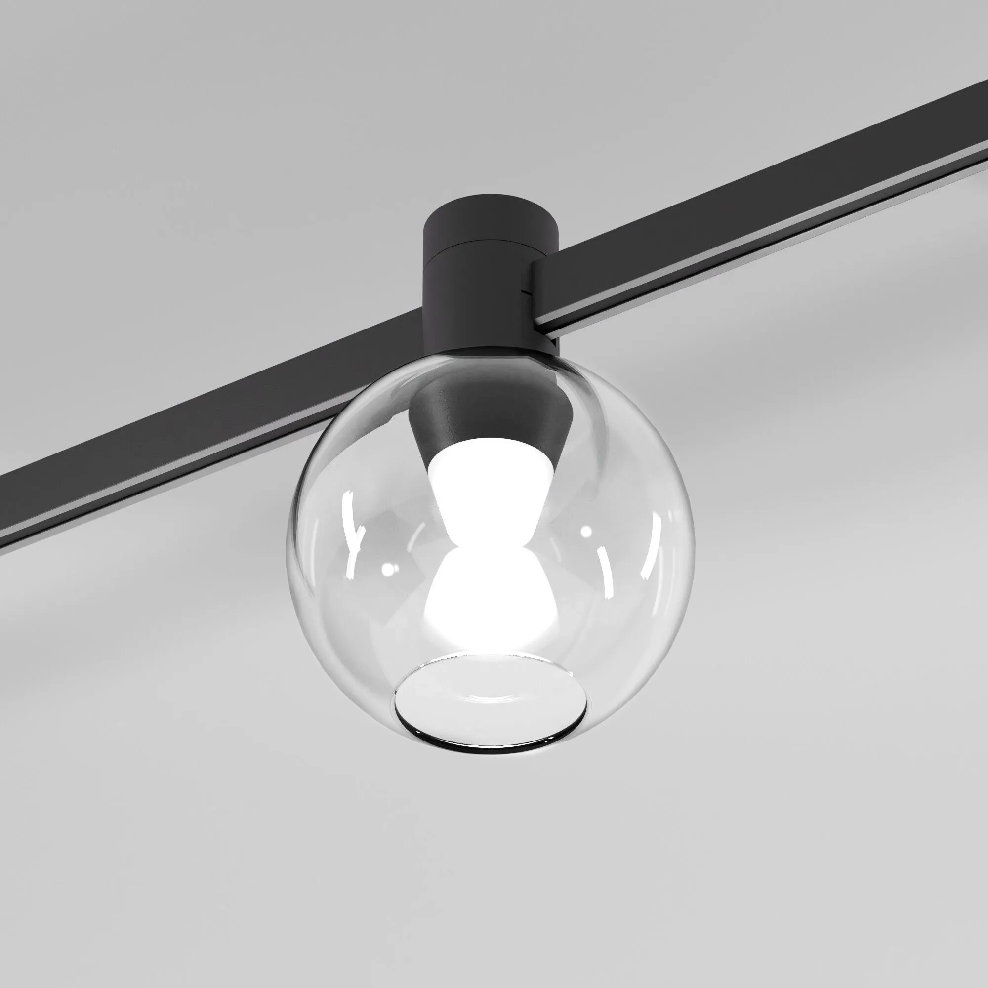 Esthetic Magnetic Трековый светильник 3W 3000K (чёрный) 85119/01 a065420