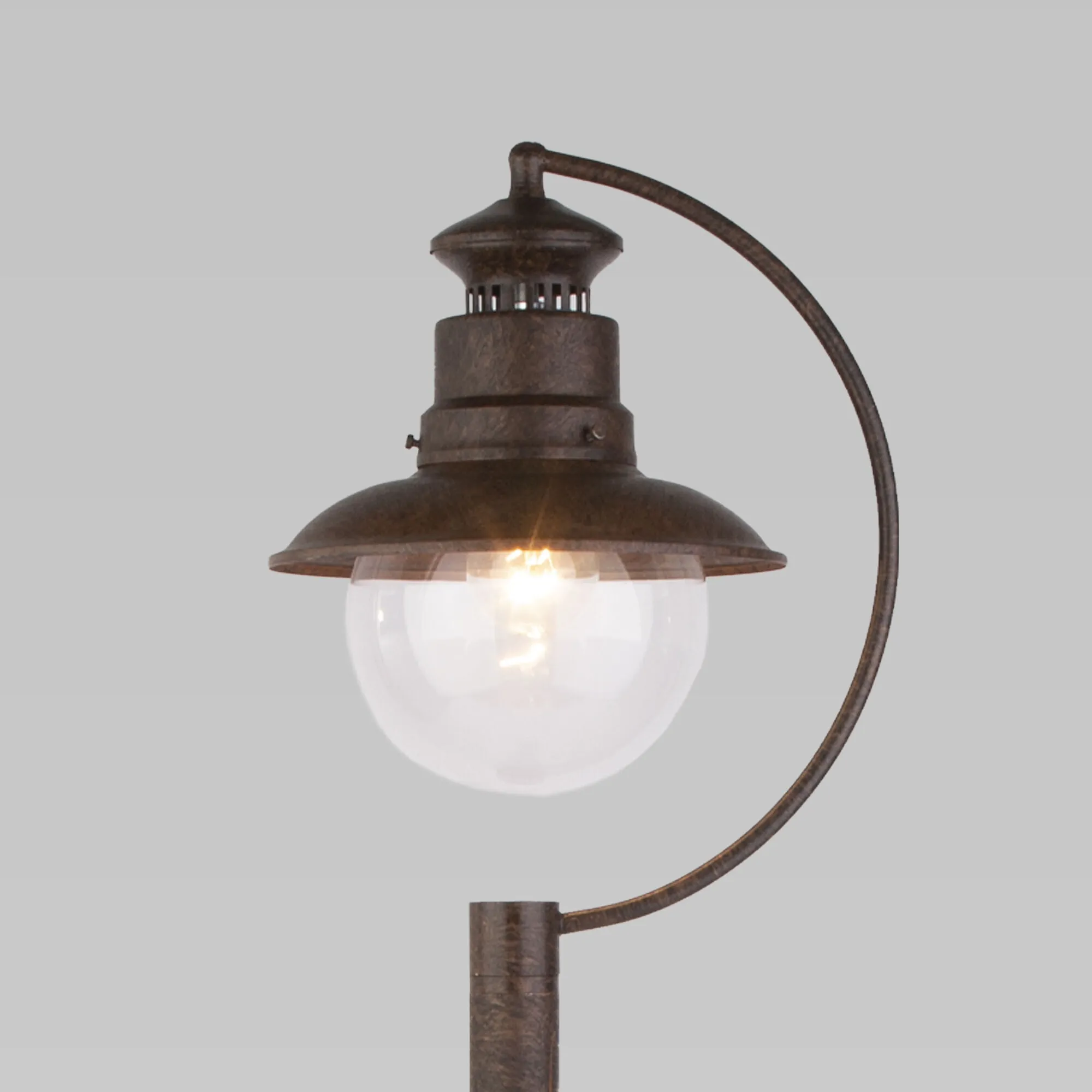 Светильник уличный на столбе IP44 Talli F брауни GL 3002F Elektrostandard - Фото 2