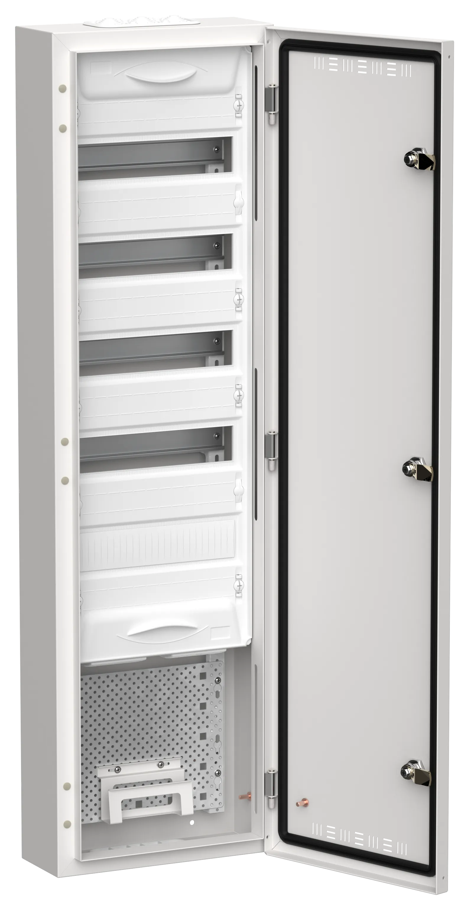 TITAN 5 Корпус комбинированный ЩРн-60 (1х84) 1085х310х140мм IP30 белый IEK