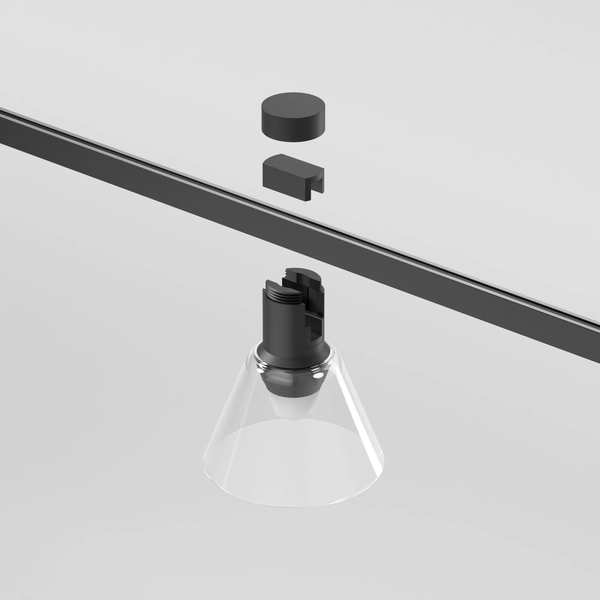 Esthetic Magnetic Трековый светильник 3W 3000K (чёрный) 85118/01 - Фото 3