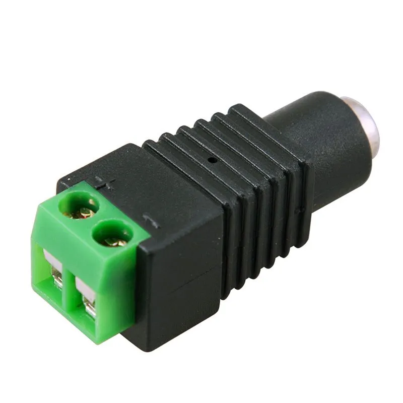 Разъем питание на кабель, гнездо 2,1х5,5x10мм. с клеммной колодкой, (1шт.)  REXANT - Фото 4