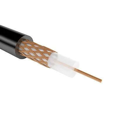 Кабель коаксиальный РК 75-4-11А, 200м, черный REXANT 01-2693