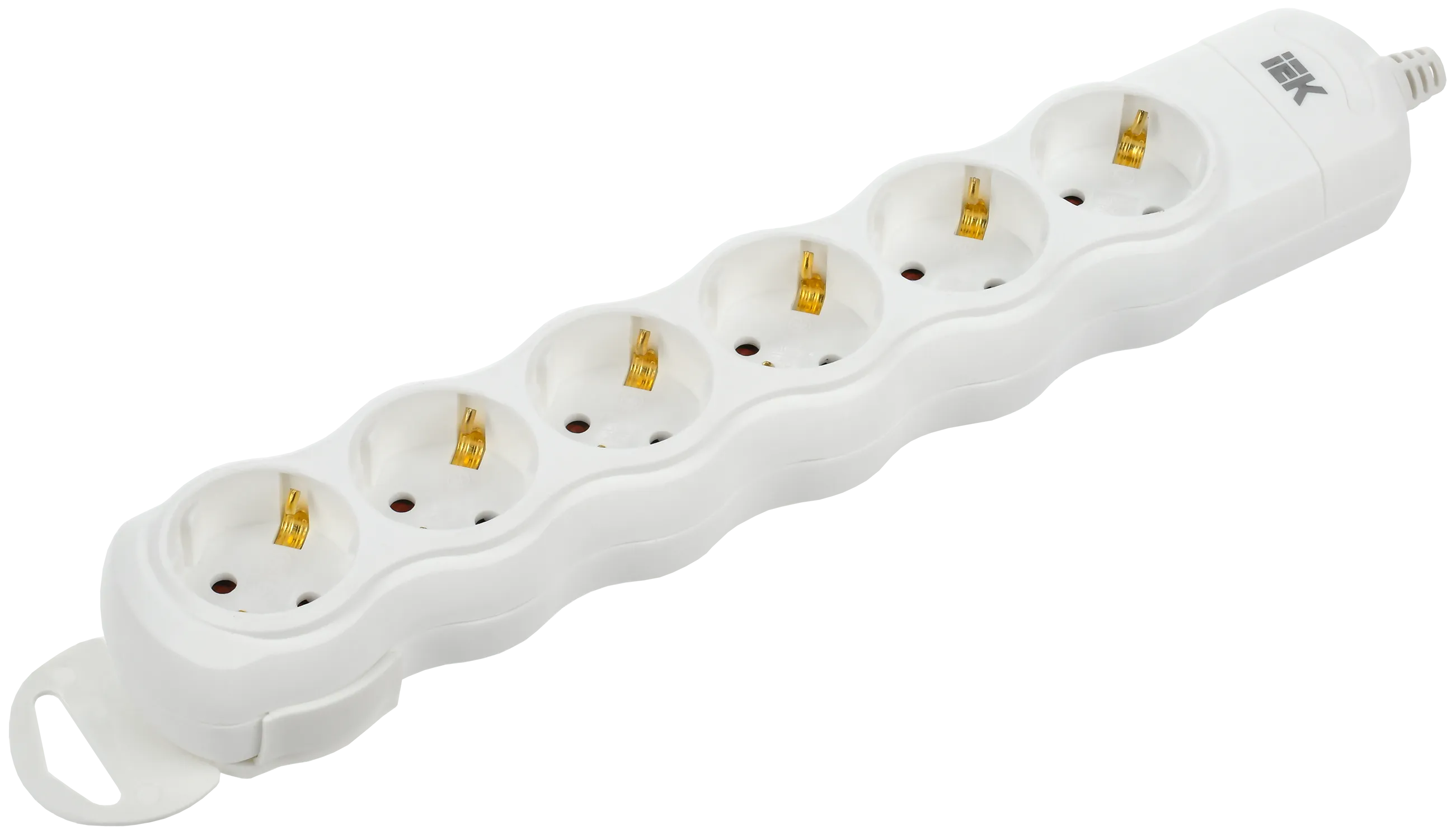 Розетка переносная разборная РПр06 6 мест IEK