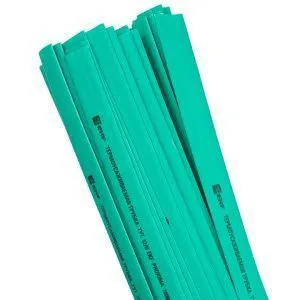 ТУТ нг 12/6 зеленая в отрезках по 1м EKF tut-12-j-1m