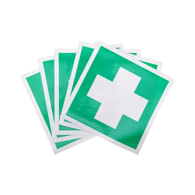 Наклейка знак медицинского  назначения "Аптечка первой медицинской помощи"200*200 мм Rexant - Фото 2