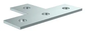 Пластина соединительная T-образная для STRUT-профиля EZ IEK CLM50D-PTS-136-40