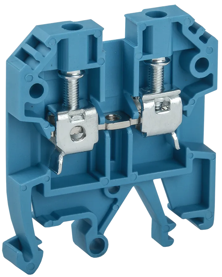 Клемма винтовая КВИ-4мм2 синяя IEK