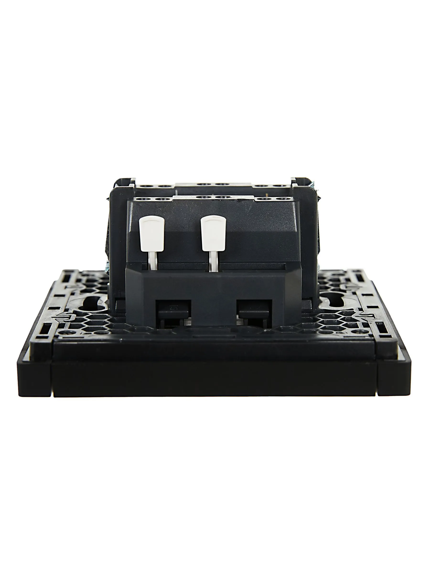 FORTE&PIANO Выключатель 1-клавишный перекрестный 10А FP112 черный IEK - Фото 5