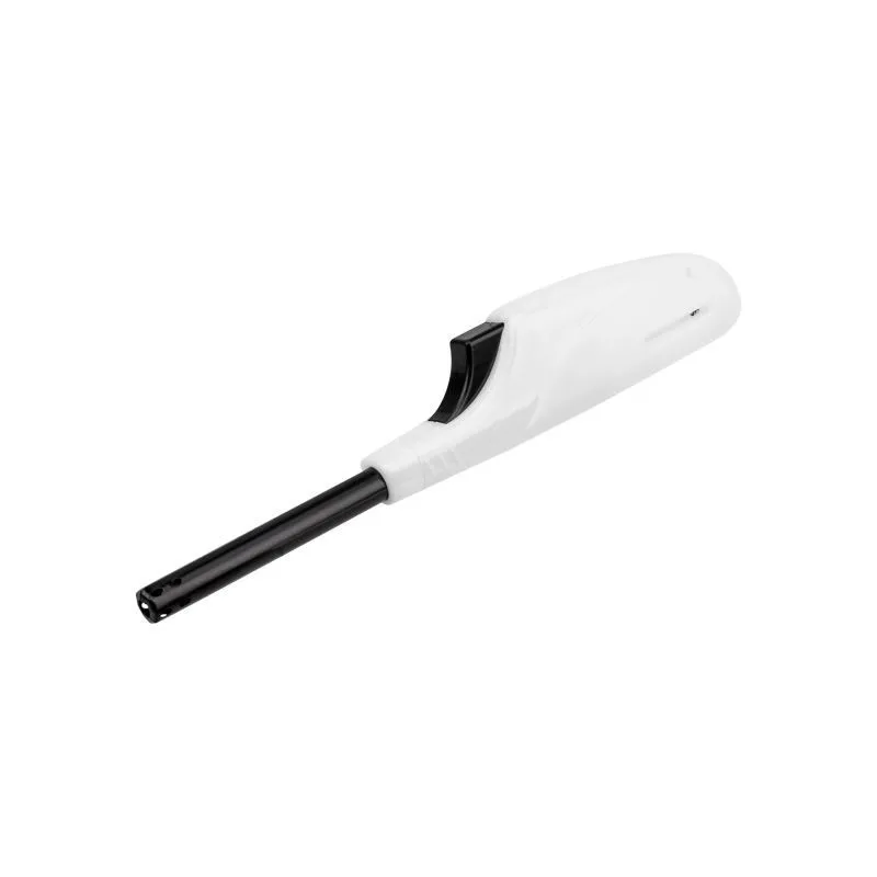 Бытовая газовая пьезозажигалка с классическим пламенем многоразовая (1 шт.) белая СК-306 СОКОЛ 61-0967