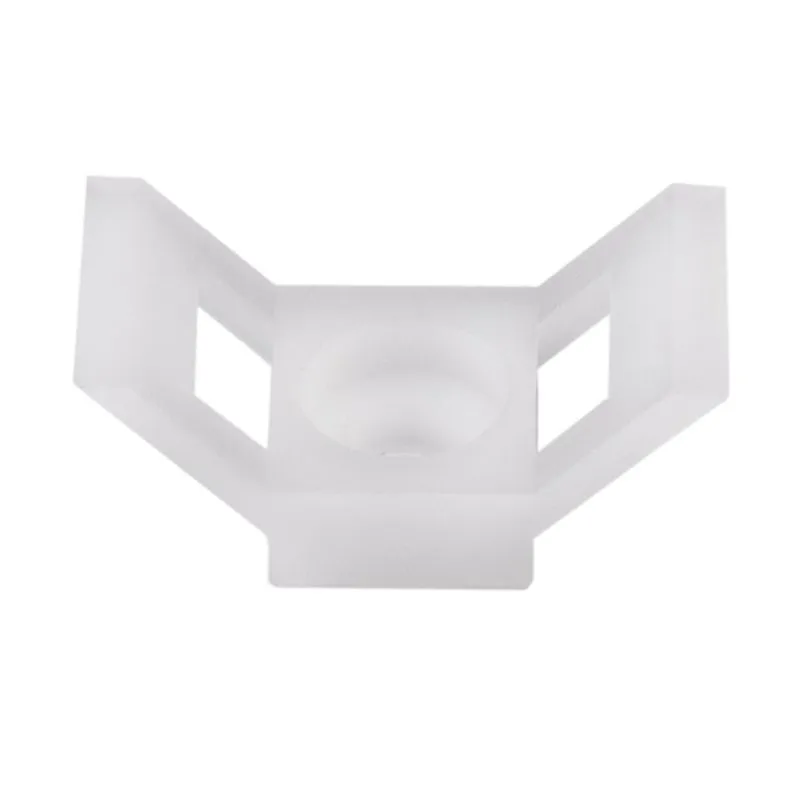 Площадка для крепления стяжки 29x15х5 мм, белая (100 шт/уп) REXANT 07-2104