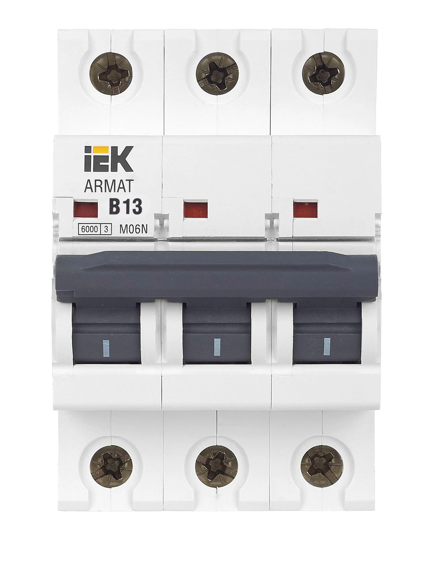 ARMAT Автоматический выключатель M06N 3P B 13А IEK - Фото 5