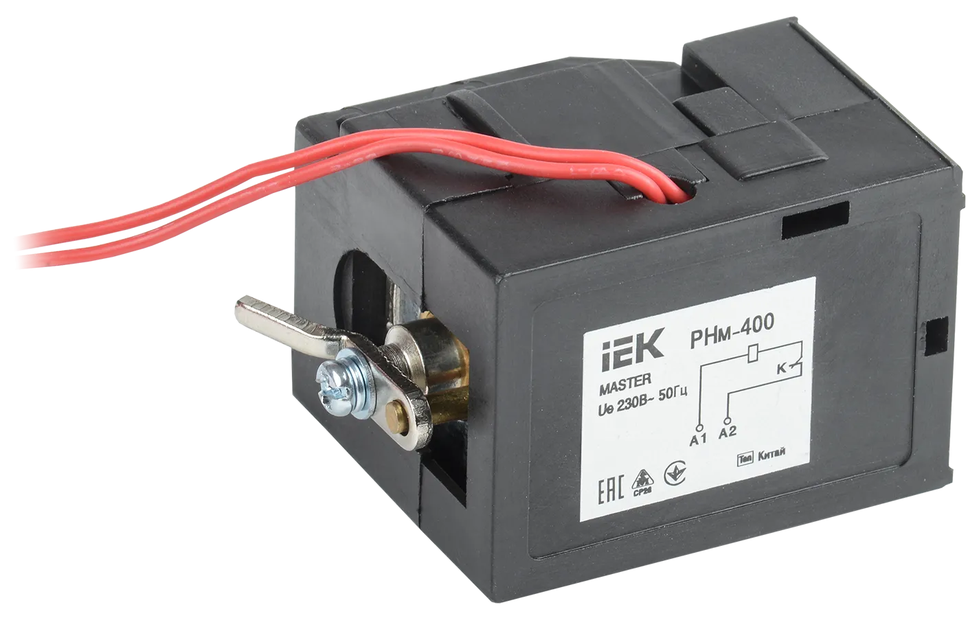 Расцепитель независимый РНм-400 (РНм-37) 220В MASTER IEK SVA40D-RN-02