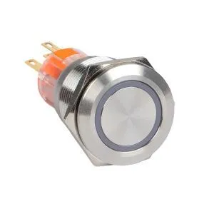 Кнопка S-Pro67 19 мм без фикс. с синей подсв. 24В EKF PROxima s-pro67-142