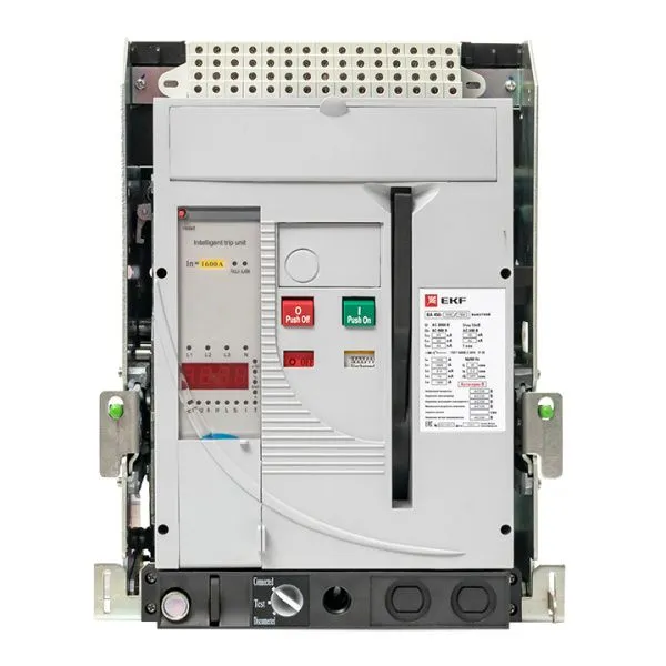 ВА-450 1600/1600А 3P 55кА выкат., корзина, гориз., ETU(220В AC), мп/нр/вкл.к.(220В AC), ав/доп. 1CO/4CO - Фото 2