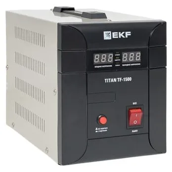 Стабилизатор напряжения симисторный TITAN -TF-1500 EKF