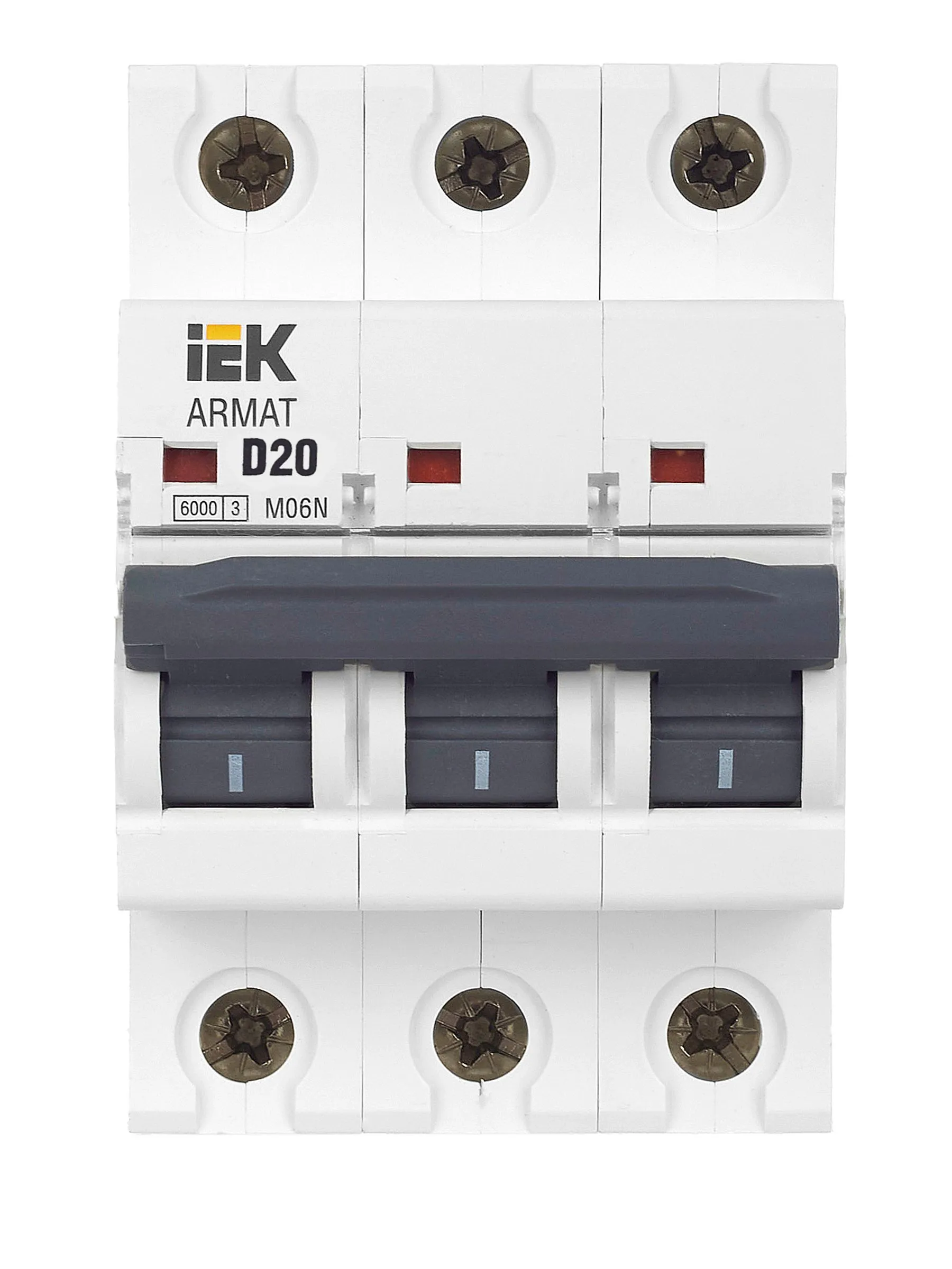 ARMAT Автоматический выключатель M06N 3P D 20А IEK - Фото 7