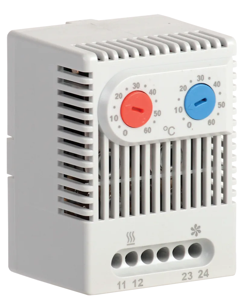 Термостат двухканальный УККт от 0 до +60°C NO+NC IEK
