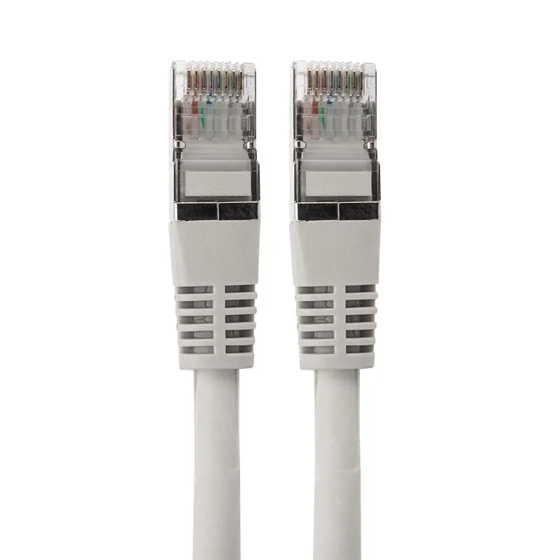 Шнур коммутационный, патч-корд F/UTP RJ45-RJ45, CAT 6, LSZH серый, 3м REXANT - Фото 2