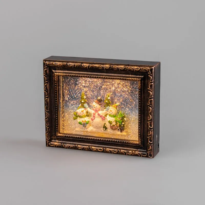 Декоративный светильник Картина с эффектом снегопада NEON-NIGHT