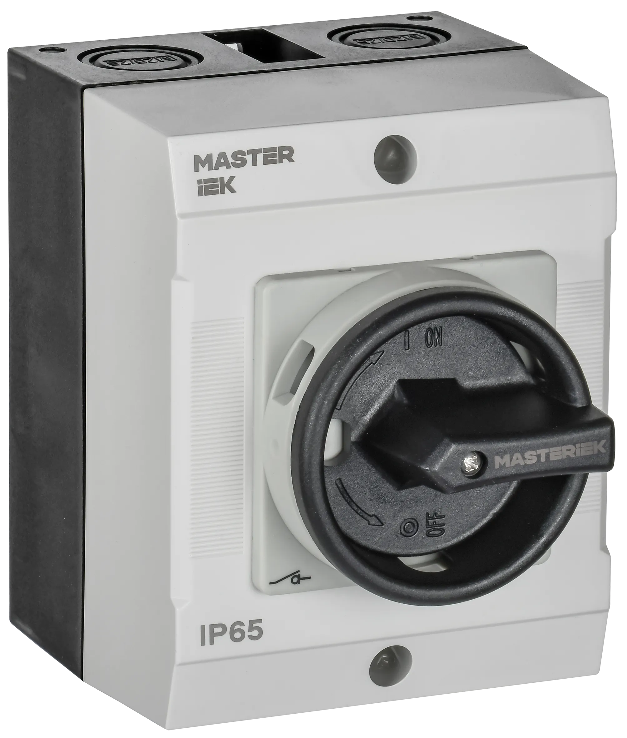 Переключатель кулачковый в боксе закрытая рукоятка 10А схема 55 IEK